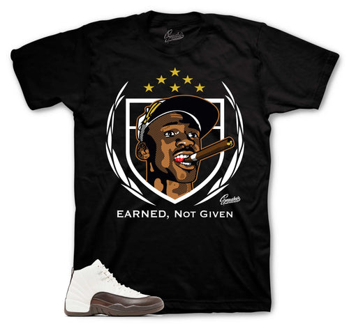 Retro 12 Cafecito Earned Shirt