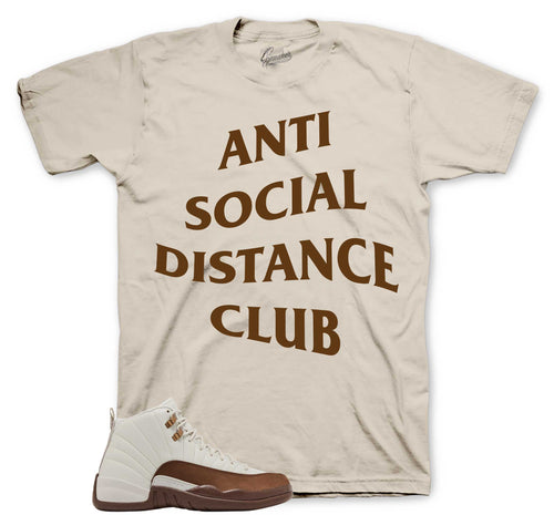Social Distance Graphic T-Shirt | Jordan 12 Fireside