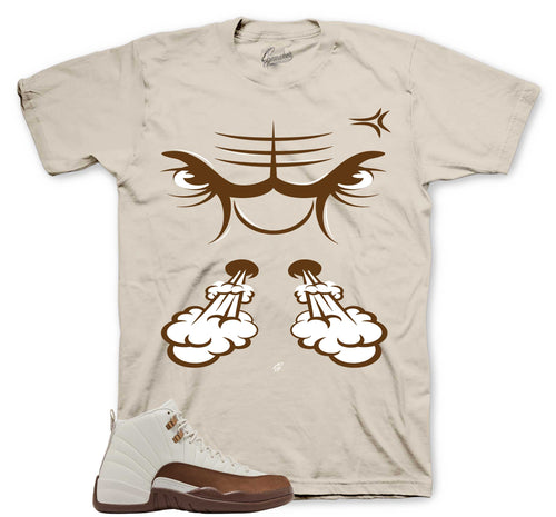 Raging Face Graphic T-Shirt | Jordan 12 Fireside