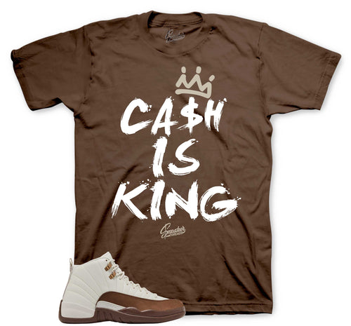 Cash Is King Graphic T-Shirt | Jordan 12 Fireside