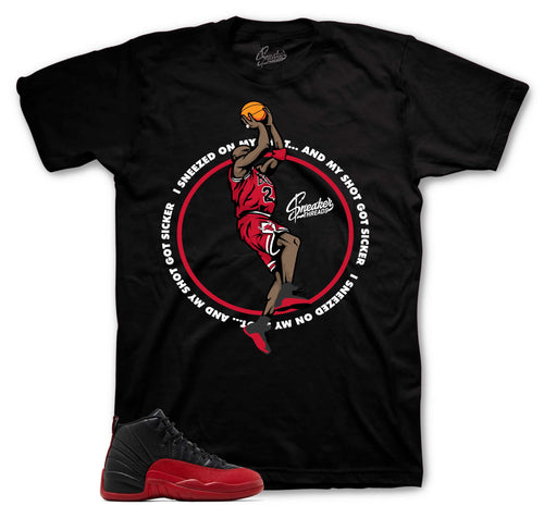 Retro 12 Flu Game Sneezed Shirt