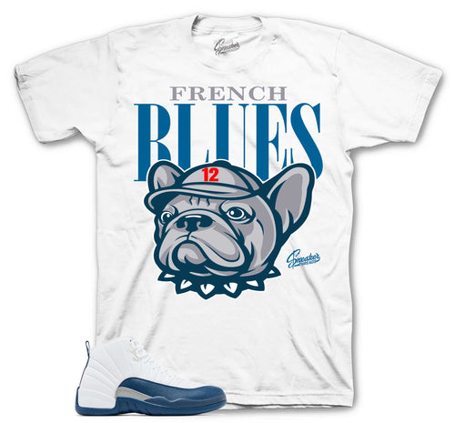 Retro 12 French Blue Bullies Shirt
