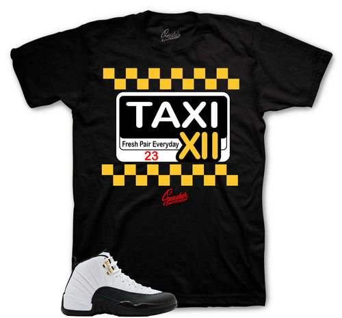 Retro 12 Taxi Service Shirt