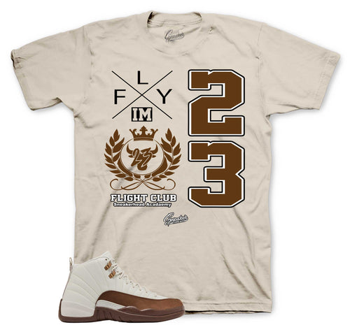 Flight Crest Graphic T-Shirt | Jordan 12 Fireside