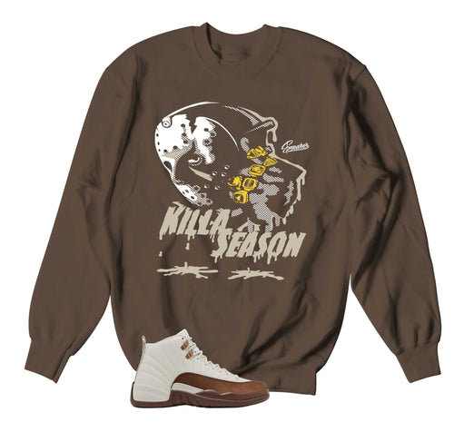 Killa Season Sweater | Jordan 12 Fireside