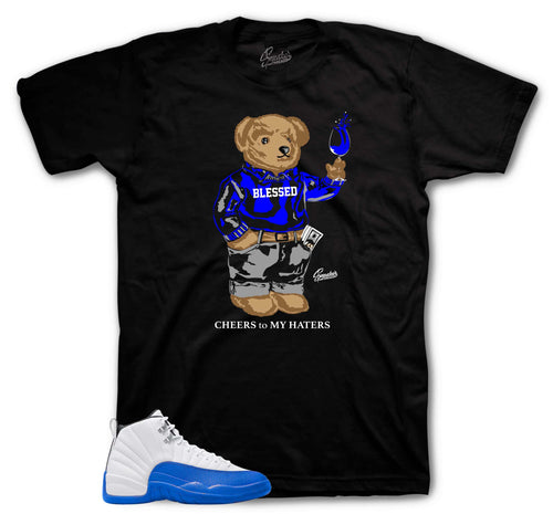 Retro 12 Blueberry Cheers Bear Shirt