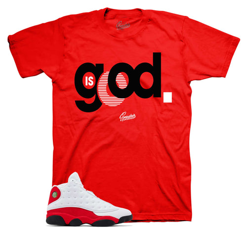 Retro 13 Chicago God is Good Shirt