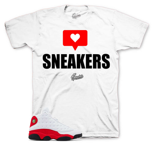Retro 13 Chicago Love Sneakers Shirt