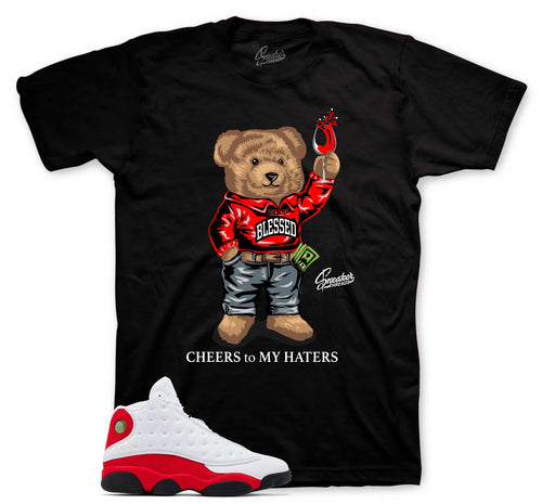 Retro 13 Chicago Cheers Bear Shirt