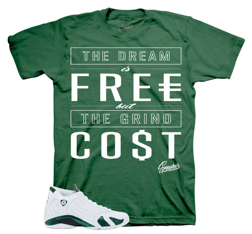 Cost Graphic T-Shirt | Jordan 14 Forest Green