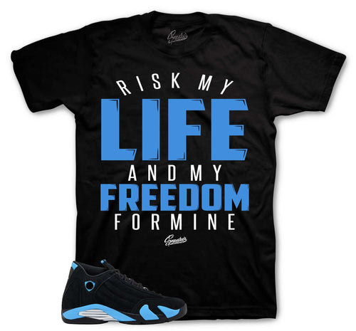 Retro 14 University Blue My Life Shirt