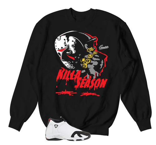 Retro 14 Black Toe killa Season Sweater