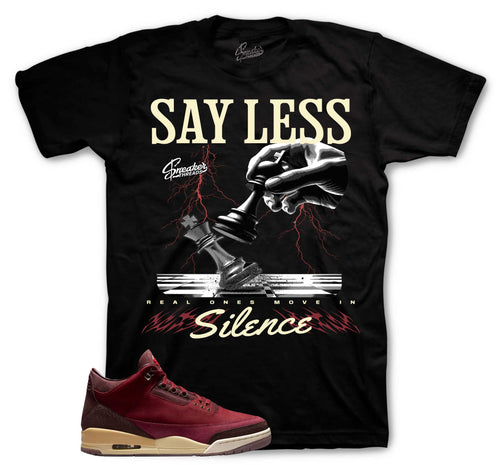 Retro 3 BIN 23 Say Less Shirt