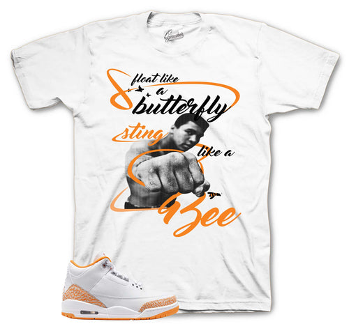 Retro 3 Orange Citrus Sting Shirt