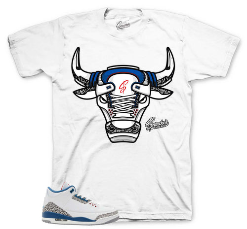 Retro 3 True Blue War Bully Shirt
