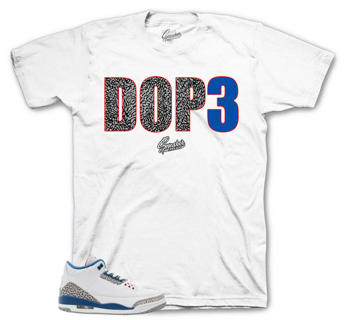 Retro 3 True Blue D3 Shirt