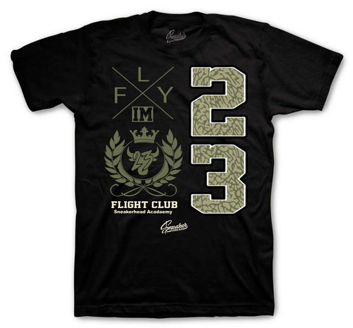 Retro 3 Family Affair Flight Crest Shirt