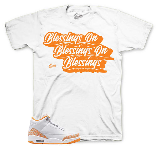 Retro 3 Orange Citrus Blessings Shirt