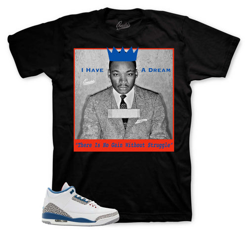Retro 3 True Blue Haters Never Prosper Shirt
