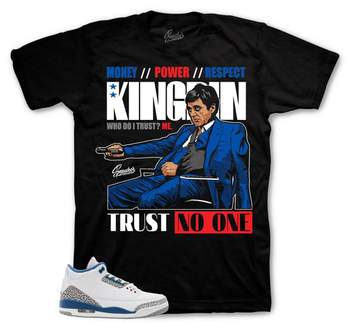 Retro 3 True Blue Trust Issues Shirt
