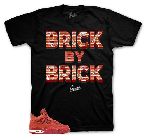 Retro 4 Brick By Brick Wall Shirt