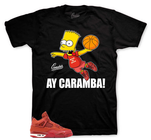 Retro 4 Brick By Brick Caramba Shirt
