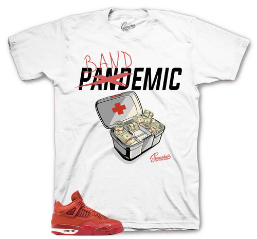 Retro 4 Brick By Brick Bandemic Shirt