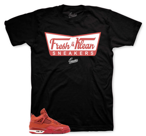 Retro 4 Brick By Brick Fresh Klean Shirt