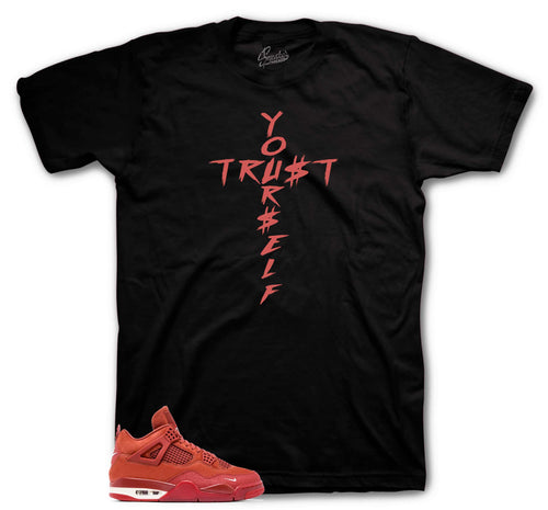 Retro 4 Brick By Brick Trust Yourself Shirt