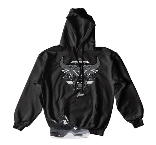 Retro 4 Fear War Bully Hoodie