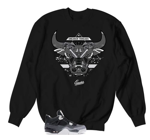 Retro 4 Fear War Bully Sweater