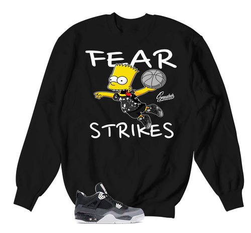 Retro 4 Fear Strikes Sweater