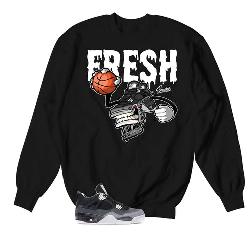 Retro 4 Fear Fly Kicks Sweater