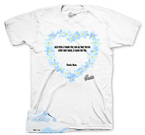 Retro 4 "Forget Me Not" Thanks Mom Shirt