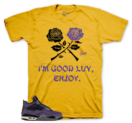 Retro 4 Imperial Purple Im ok Luv Shirt