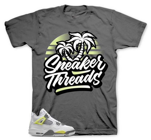 Retro 4 Lemon Twist ST Palms Shirt