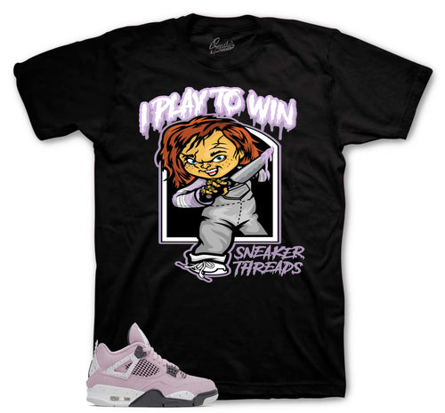 Retro 4 Orchid Play To Win Shirt