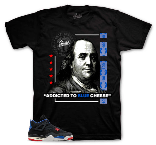 Retro 4 Rare Air Blue Cheese Shirt