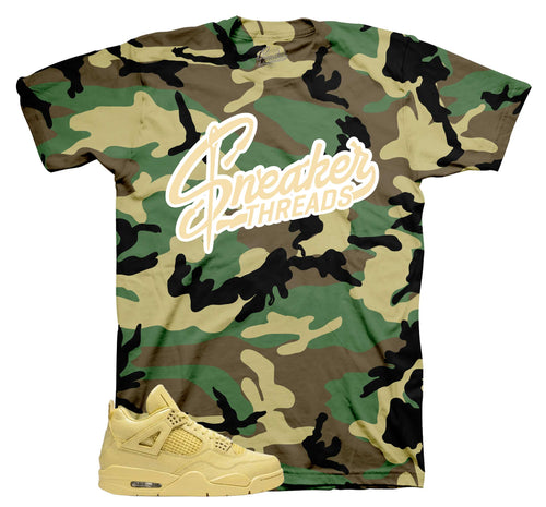 Camo Sneaker Threads Graphic T-Shirt | Matches Jordan 1 Amazonas Lemonade