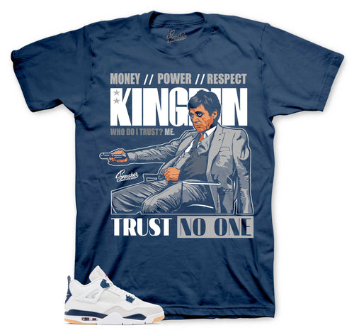 Retro 4 SB Navy Trust Issues Shirt