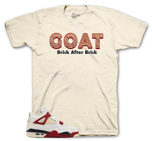 Retro 4 Brick After Brick Goat Shirt