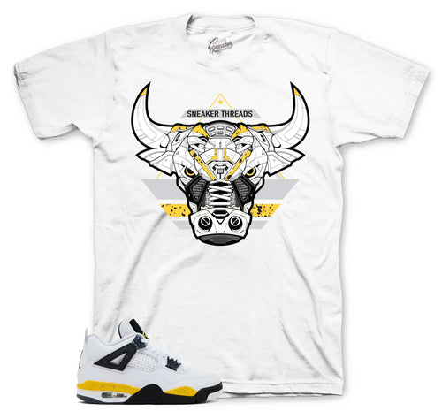 Retro 4 Tour Yellow War Bully Shirt