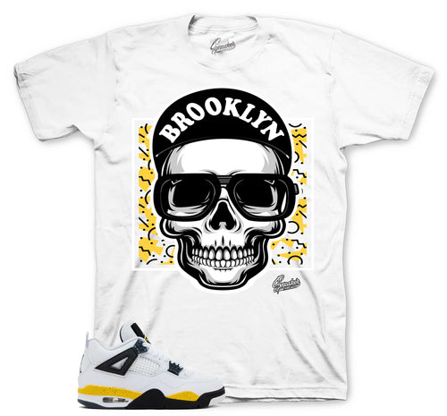 Retro 4 Tour Yellow Fresh 2 Death Shirt