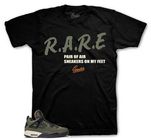 Retro 4 Deep Green Rare Shirts