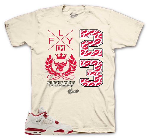 Retro 4 Valentine's Day Crest Shirt