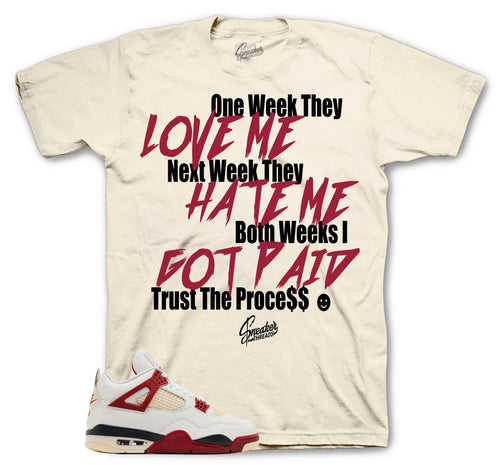 Retro 4 Brick After Brick Trust The Process Shirt