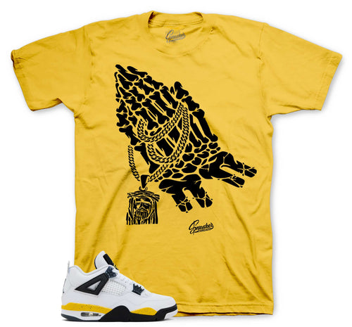 Retro 4 Tour Yellow Pray Shirt