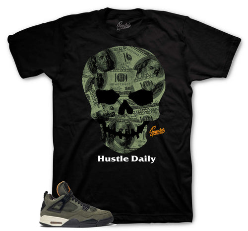 Retro 4 Deep Green Hustle Daily Shirts
