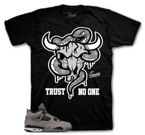 Retro 4 Cave Stone Trust No One Shirt