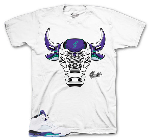 Retro 5 Grape War Bully Shirt